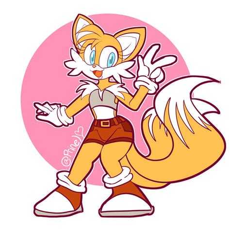 tails fan art|female tails art.